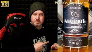 Armorik Classic Breton Single Malt Review  Skyrim whisky [upl. by Mmada]