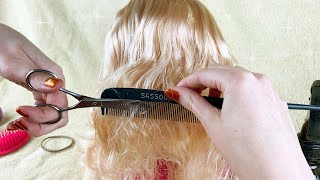 ASMR Mannequin Haircut Whispered [upl. by Elden]