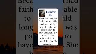 Hebrews 1111  Christ is the way jesus christ god bible [upl. by Bullis]