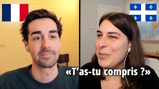 Un Français comprendil une Québécoise [upl. by Ahsircal]