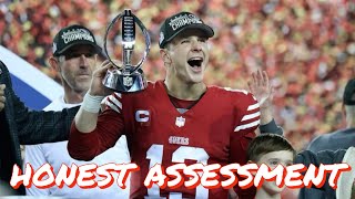 An Honest Assessment of 49ers QB Brock Purdys Performance in the Playoffs [upl. by Inirt120]