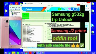 Samsung g532f frp lock remove oddin tool free file adb enable samsungg532gfrp SamsungJ2primefrp [upl. by Einnok]