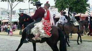 Feria de Sevilla 2010 Gracia Montes  Pídeme lo que tú quieras  Sevillanas [upl. by Garlanda]