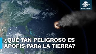 Asteroide Apofis uno de los más peligrosos se acerca a la Tierra [upl. by Shermy]