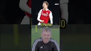 Aaron Ramsdales one word to describe Matt Turner and his Arsenal team mates 😂  ESPN FC [upl. by Ttergram640]