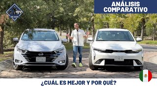 KIA K3 2024 VS Nissan Versa 2024  ¿Cuál es mejor y por qué  Daniel Chavarría [upl. by Negaet256]