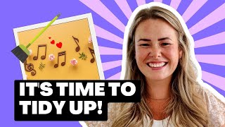 Its Time to Tidy Up 🧹 🧽 🎵 Get kids organized with this catchy clean up tune [upl. by Evyn]