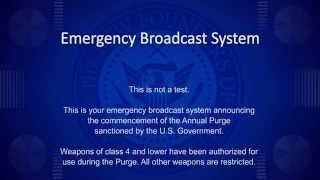 The Purge  Announcement HD [upl. by Brelje]