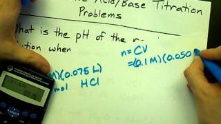 How to Solve Titration Problems HCl  NaOH [upl. by Lotsyrc]