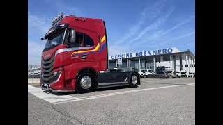 Iveco edizione limitata Turbo Star in consegna [upl. by Enavi185]