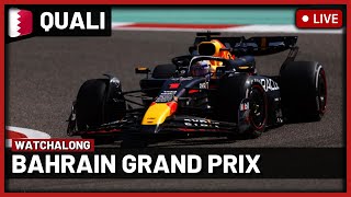 F1 Live Bahrain GP Qualifying  Watchalong  Live Timings  Commentary [upl. by Maddie]