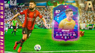 Giroud 87 SBC Flashback Review Español  EA FC 24 [upl. by Orlan]