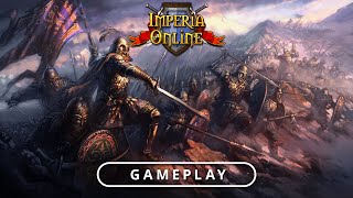 🏰 IMPERIA ONLINE Gameplay 2024  No Commentary  Speed x2 ✅ [upl. by Jeni]