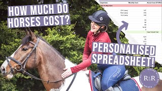 How Much Do Horses Costs StepByStep Guide to the Monthly Cost of Owning Horses  Riding With Rhi [upl. by Nosirb]