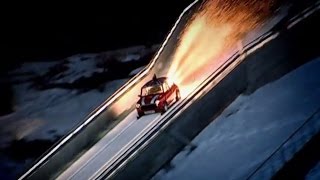 Mini Ski Jump  Top Gear Winter Olympics  Part 2 [upl. by Nnylyak]