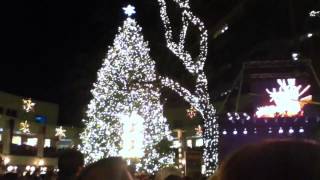 Boston 2013 Christmas Tree Lighting Faneuil Hall [upl. by Arquit453]