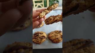 Biscotti 2 ingredienti ricettefacili veganrecipes senzaglutine biscotti veganfood food dolci [upl. by Brigid]