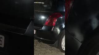 Automech exhaust on swift gen 1 automobile modified marutizen marutisuzuki exhaust swift [upl. by Acimat714]