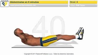 Abdominales en 8 minutos Nivel 3 [upl. by Ettenal]