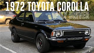 1972 Toyota Corolla Creating a Daily Driver [upl. by Desiri463]