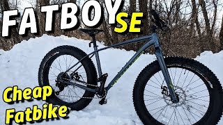 Budget Fatbike  The 2019 Specialized Fatboy SE Fat Bike [upl. by Henri]