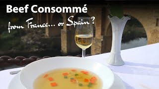 A Classic Beef Consommé  Cooked at its Place of Origin [upl. by Yonit]