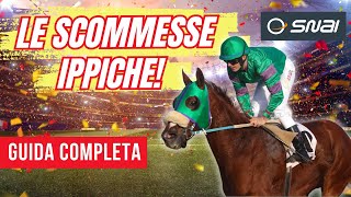 Ippica SNAI  Come scommettere sui cavalli [upl. by Acnaiv]