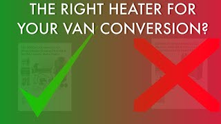 The Right And Wrong Style Diesel Heater For Van Conversions Explained [upl. by Kaile]