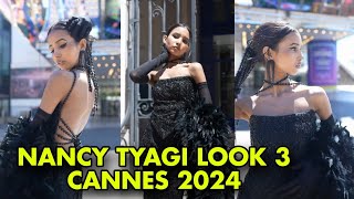 Nancy Tyagi look 3 reveled from Cannes 2024 Nancy Tyagi outfits Nancy Tyagi public Reaction [upl. by Bradly98]