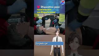 💓 Dispositivo para reanimacion cardiopulmonar Corpuls cpr corazon pulmon paciente invento [upl. by Ambrosine467]