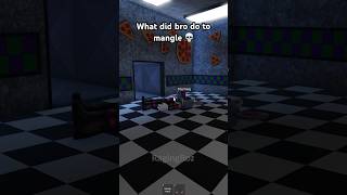 MANGLES ORIGIN STORY 🦊😈 roblox robloxmemes fnaf fivenightsatfreddys meme funny viral [upl. by Assirec]