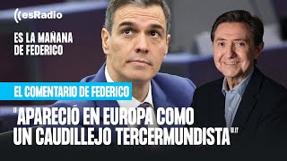 Jiménez Losantos desmonta a Sánchez quotApareció en Europa como un caudillejo tercermundistaquot [upl. by Cornelle]