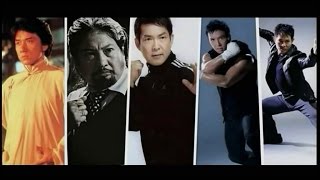 Jackie Chan Biao Yuen Sammo Hung Donnie Yen and Jet LiFighting scenes [upl. by Nodarse]