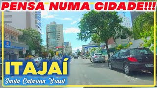 CIDADE ITAJAÍ SC CONHECENDO CENTRO Pensa numa cidade top 😎 [upl. by Navoj645]