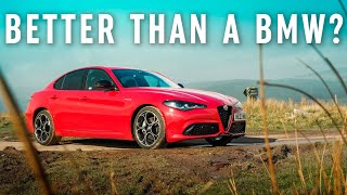 2023 Alfa Romeo Giulia review – is it better than a 3 Series [upl. by Glynias]