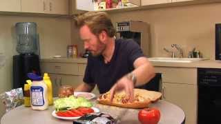 Conans Ultimate Sandwich Recipe Conan Takes Your Questions  Episode 2  Team Coco [upl. by Ettenaj]