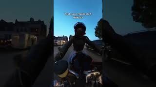 MOTARD VS POLICE 💀  bikelife bmw s1000r agv moto pistagprr reaction police [upl. by Airam]