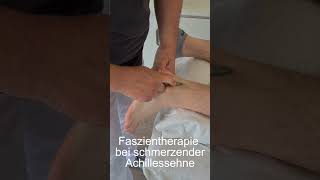 Faszientherapie der Achillessehne [upl. by Nilrah159]