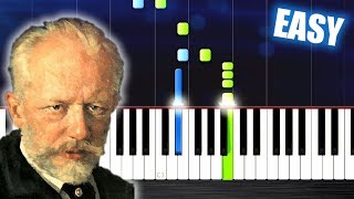 Tchaikovsky  March from the Nutcracker  EASY Piano Tutorial by PlutaX [upl. by Maggi]