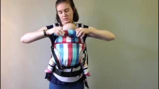 How to Front Carry in a Manduca Baby Carrier [upl. by Tristam]