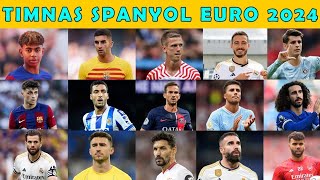 DAFTAR PEMAIN TIMNAS SPANYOL EURO 2024 [upl. by Flannery]