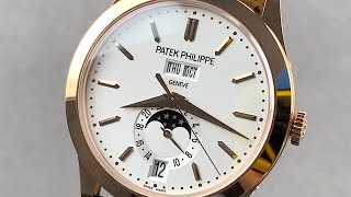 Patek Philippe 5396R011 Complications Annual Calendar Moon Phases Patek Philippe Watch Review [upl. by Angelico]