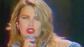 Kim Wilde  Cant Get Enough Of Your Love live 1990 VHS [upl. by Riva394]