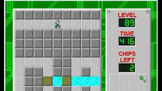 Chips Challenge 1 Level 89 Block Buster  390 seconds [upl. by Hairym]