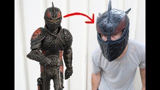 Making Hiccups Dragon Scale Helmet EVA Foam Tutorial [upl. by Latoya]