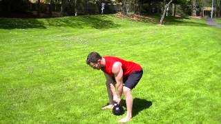 Kettlebell Deadlift Demo [upl. by Auvil]