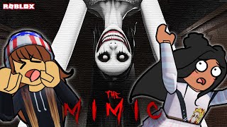 ROBLOX THE MIMIC WITH MY SISTER IS TERRIFYING Book 1 Chapter 1 [upl. by Ardnos]