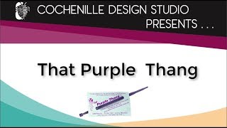 Cochenille Presents That Purple Thang [upl. by Millisent]