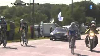 Sylvain Chavanel 2ème au championnat de France de cyclisme sur route [upl. by Eirameinna695]