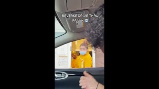 Reverse Drive Thru Prank [upl. by Cohin123]